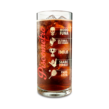 PACK DE 1 VASO PISCOLERO