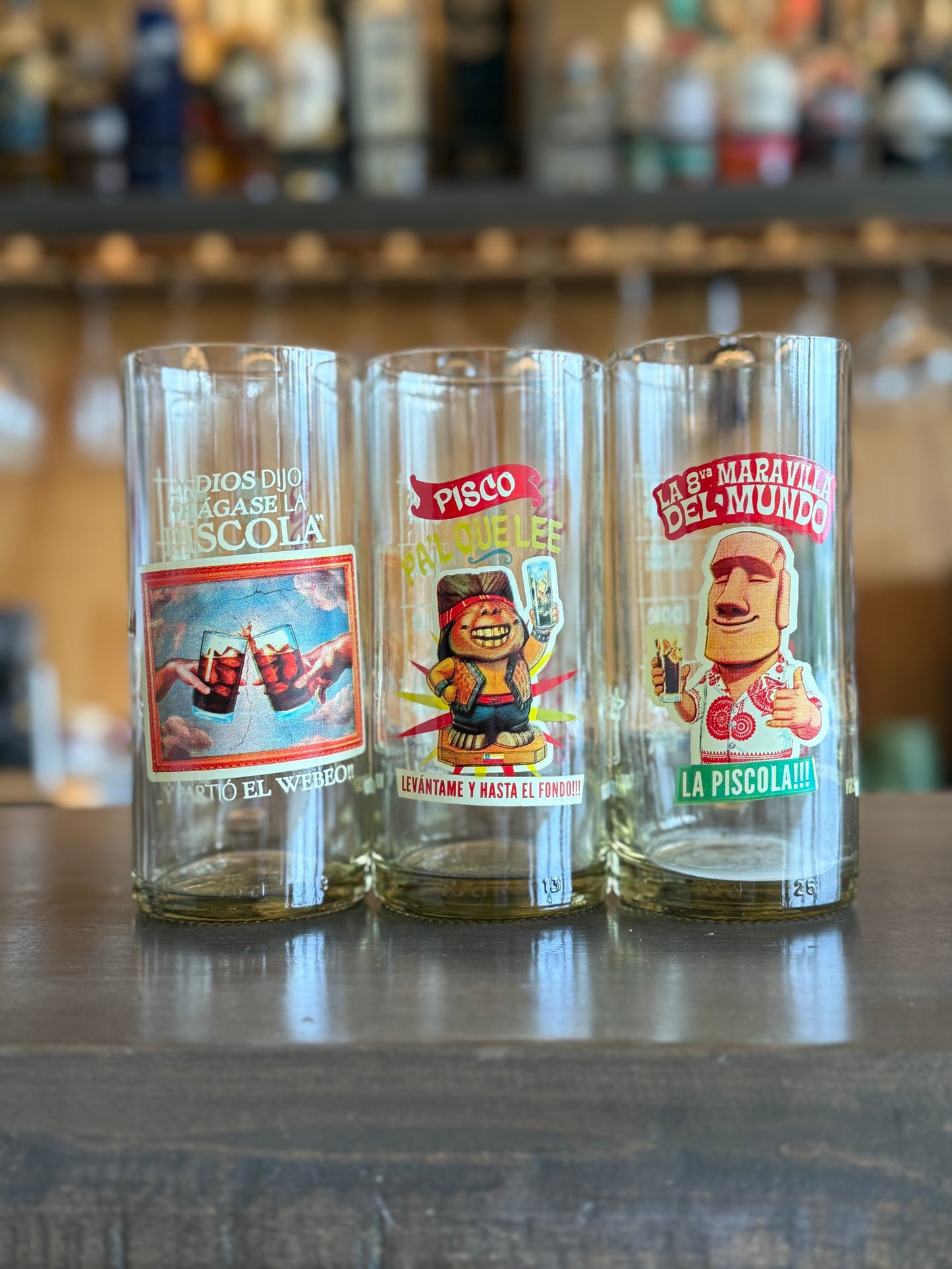 Set de 6 Vasos Piscoleros